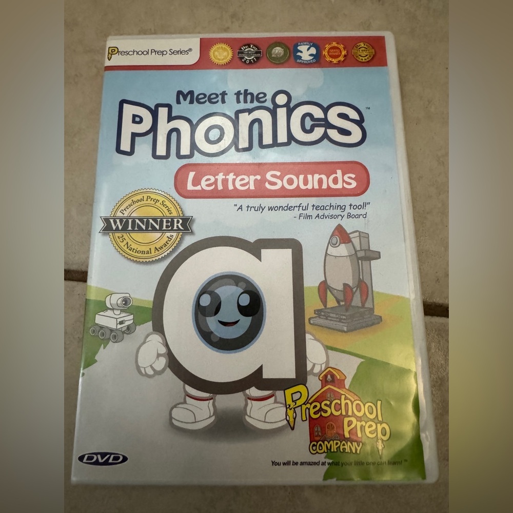 Meet the Phonics Letter Sounds DVD